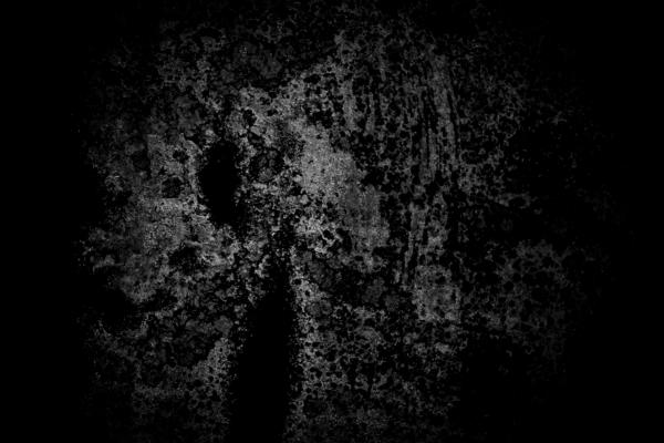 Dark Black and White Metal Texture