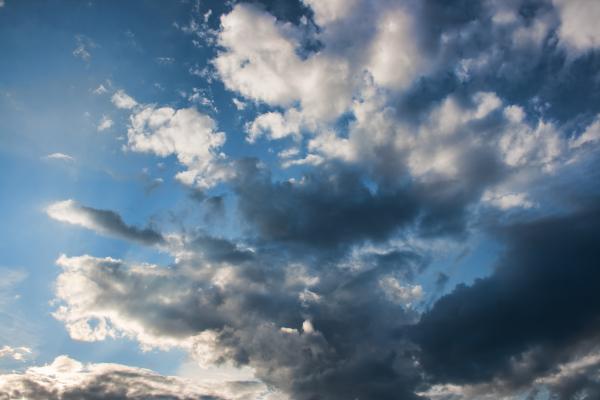 dark blue sky