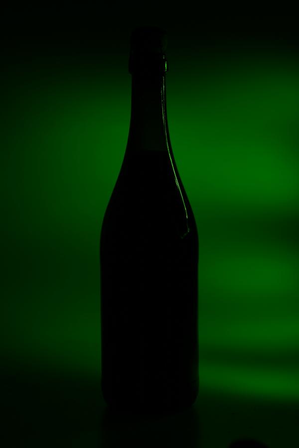 Dark Green Bottle