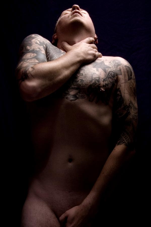dark self-portrait