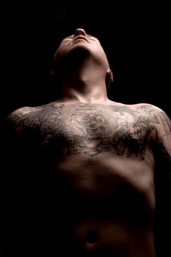 dark self-portrait