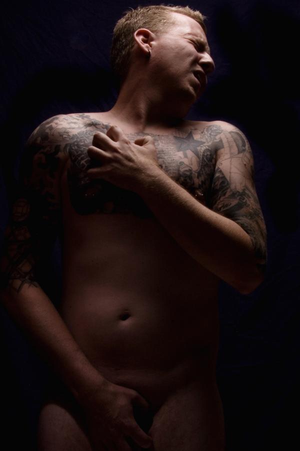 dark self-portrait