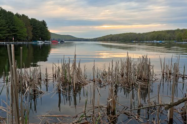 Deep Creek Lake Sunrise - HDR