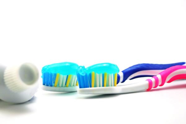 Dental brush and paste