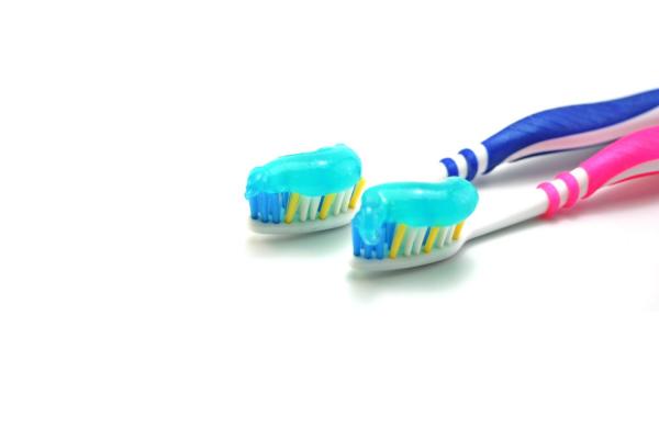Dental brush and paste