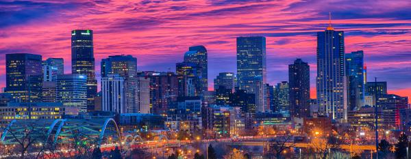 Denver sunrise