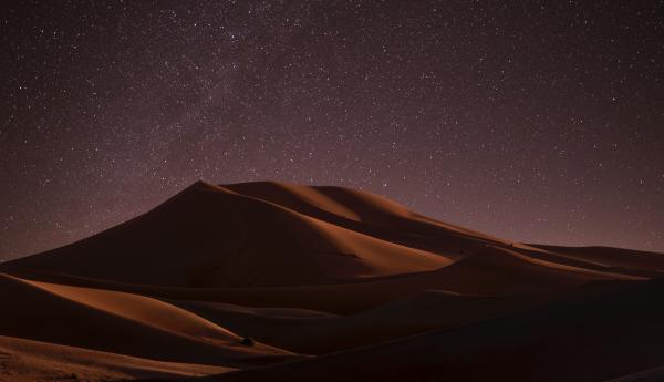 Desert during Nighttime