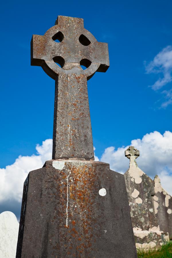 Donegal Cemetery Celtic Cross