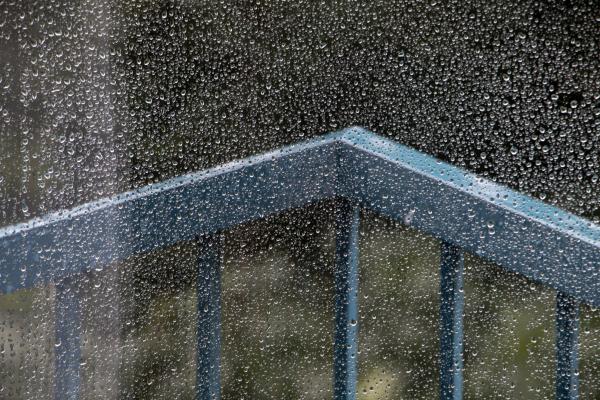 Droplets on the glass
