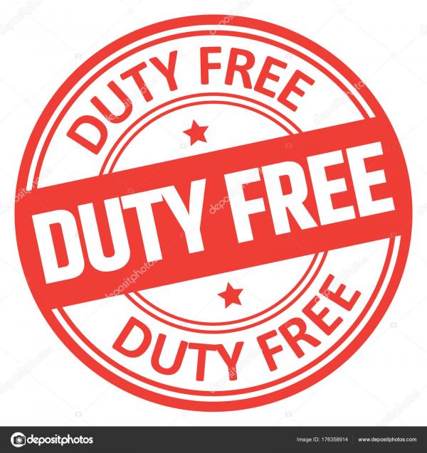 Duty Free Stamp