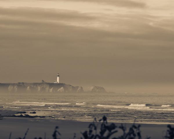 Early morning lighthouse