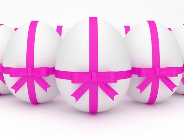 Easter Eggs Represents Background Backdrop And Abstract
