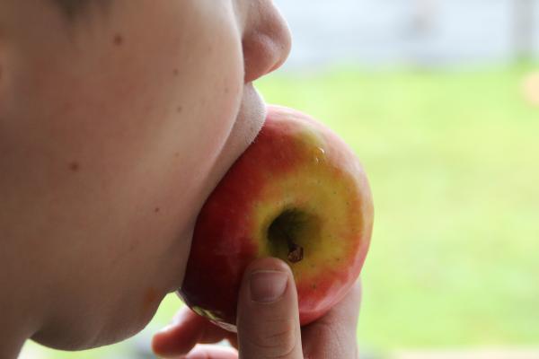 Eating Apple