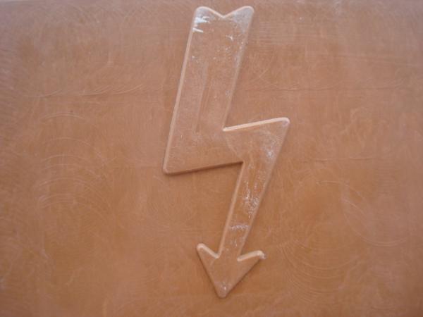 Electricity warning sign