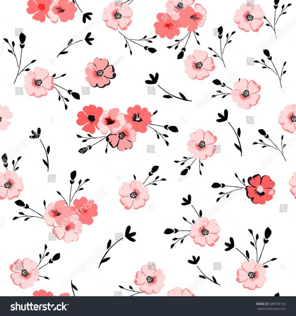 Elegant Flowery Background
