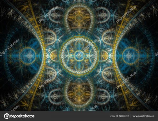 Elegant fractal background