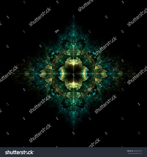 Elegant fractal background