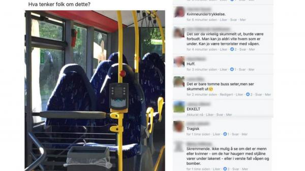 Empty bus seats