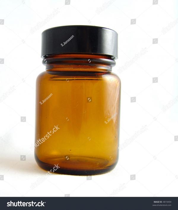Empty Pill Glass