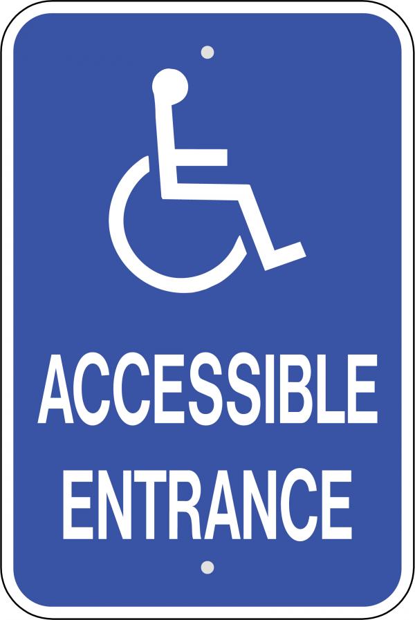 Entrance sign