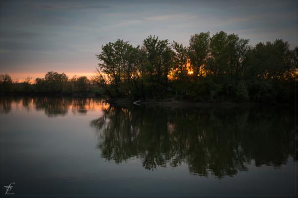 Evening about the Lake