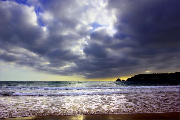 Evening by the sea