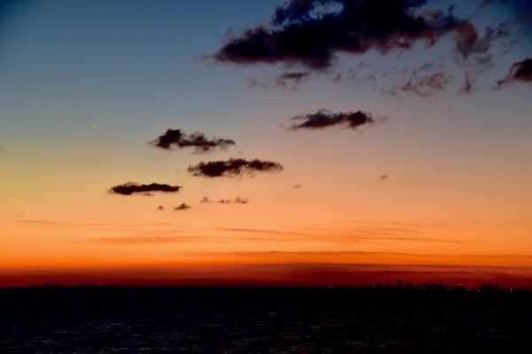 Evening sky