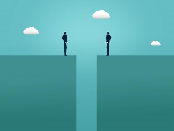 Face Off - Challenge Between Businessmen