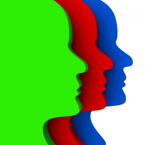 Faces Heads Shows Team Work And Persons