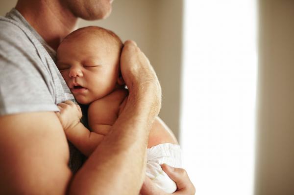 Father and Newborn