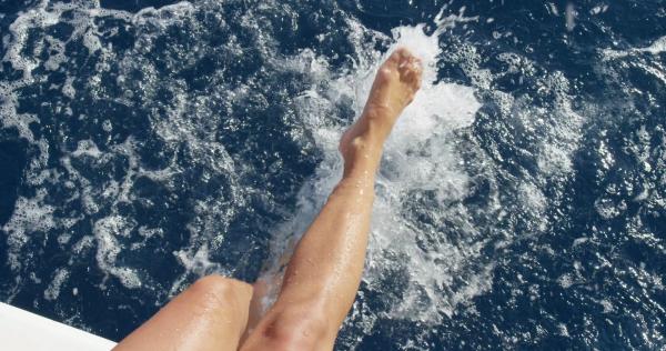 Feet in Water