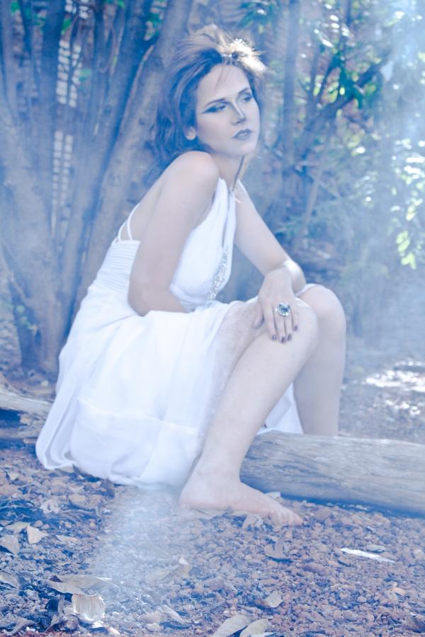 Female Wearing White Dress Photography