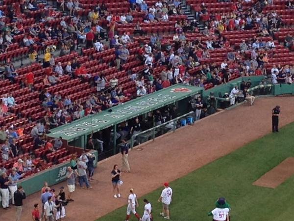 Fenway Baseball Game