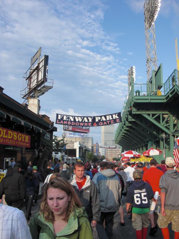 Fenway Baseball Game