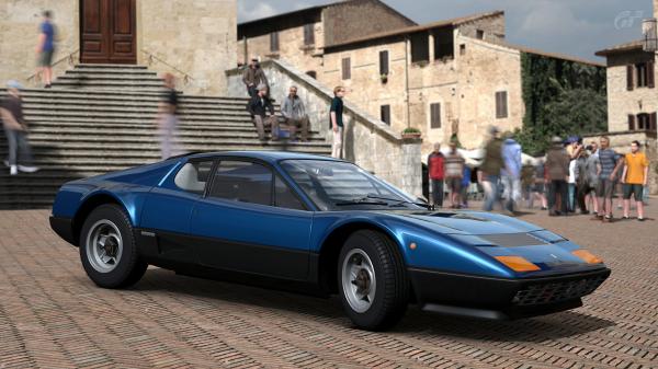 Ferrari 512BB '76 (San Gimignano).