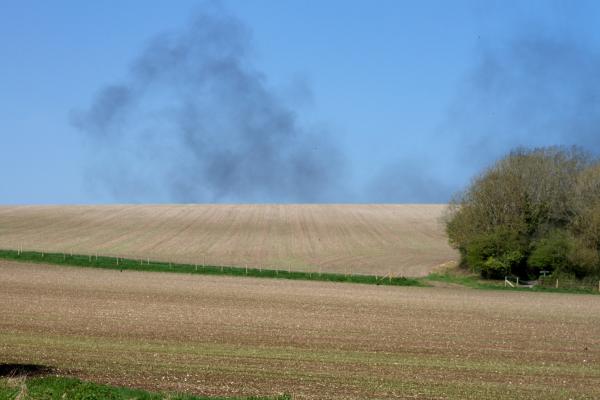 Fields a burning