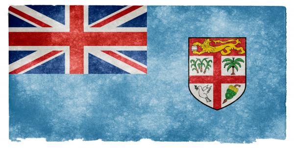Fiji Grunge Flag