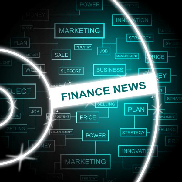 Finance News Represents Words Headlines And Finances