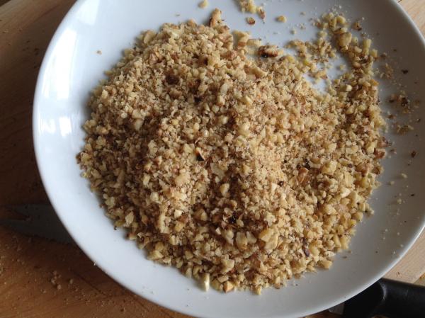 Finely chopped nuts