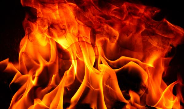 Fire flames