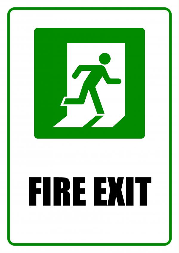 Fire Exit - Sign