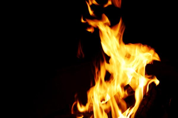 Fire flames
