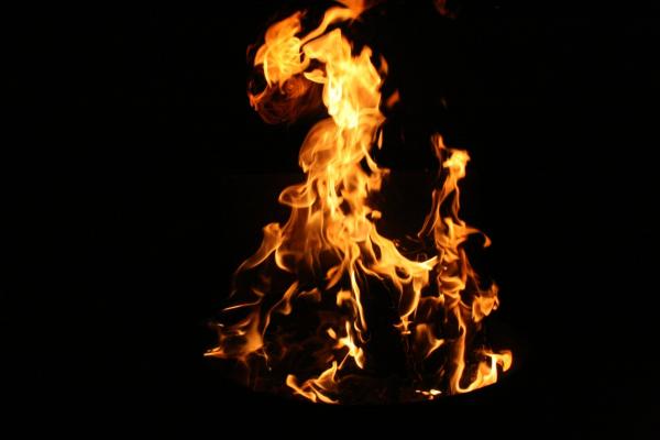 Night flames