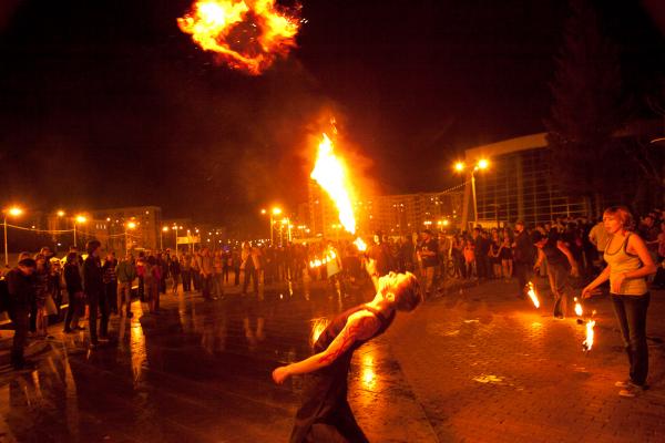 Fire show