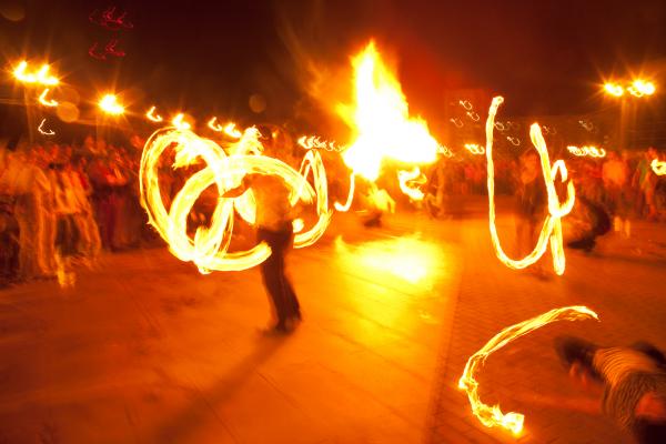 Fire show