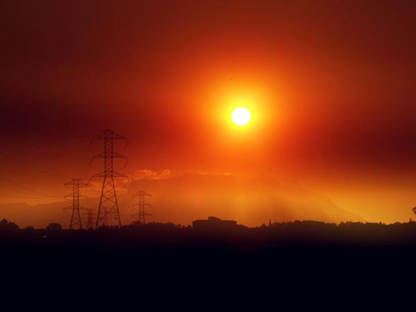 Fire Sunset