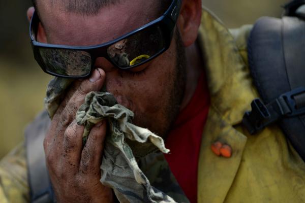 Firefighter after the Rescue