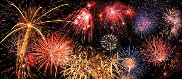 Large fireworks
