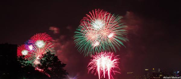 Fireworks and Smoke