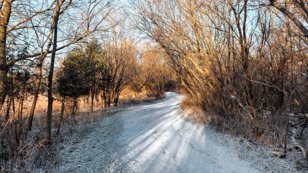 First snow of the season